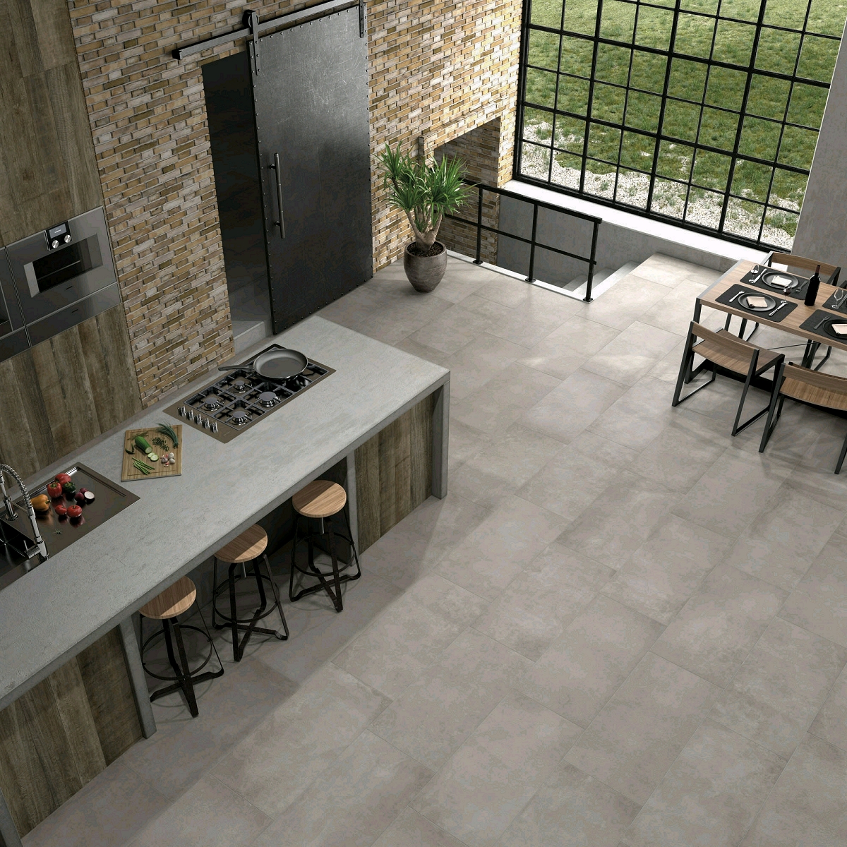 CARRELAGE APOLO BOULEVARD 60X60 GREY