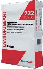 Mortier Mince d'Imperméabilisation 222LANKOFUGEANT 25 KG