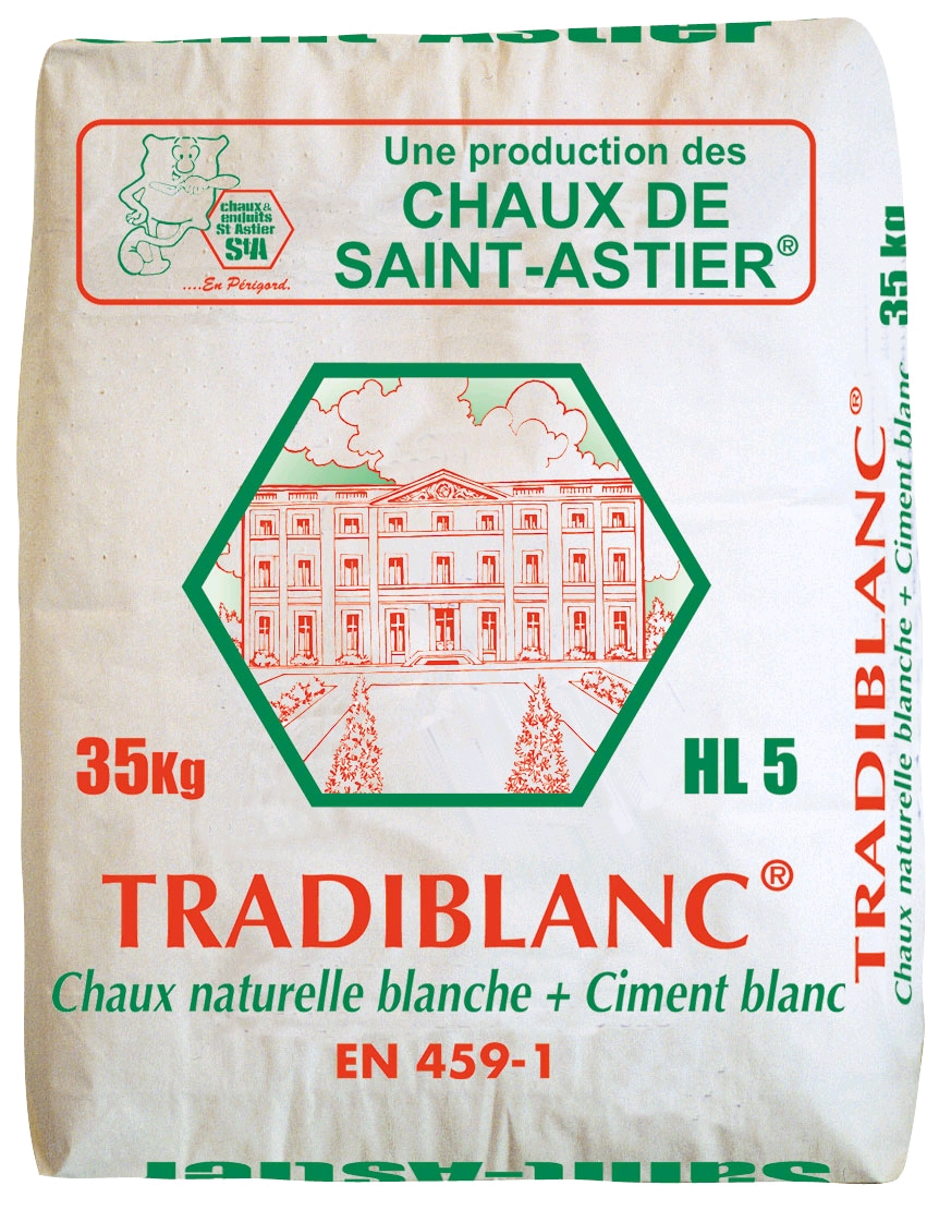 Chaux Blanche Saint Astier TRADIBLANC 35Kg