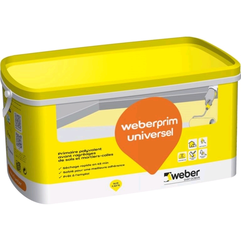 PRIMAIRE D'ADHERENCE WEBER PRIM UNIVERSEL 5 KG