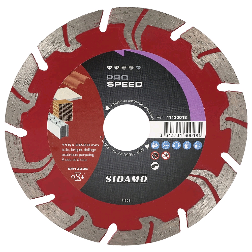 Disque Diamant PRO SPEED