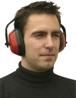 CASQUE ANTI-BRUIT ROUGE -27 DB