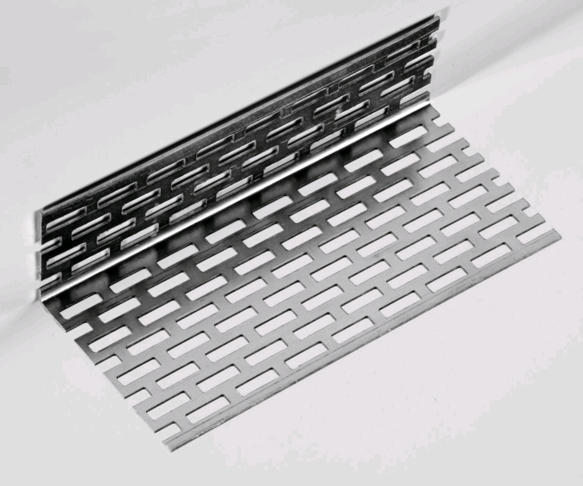 Profil de Ventilation 30x30 PVC Blanc Long 2.50ml