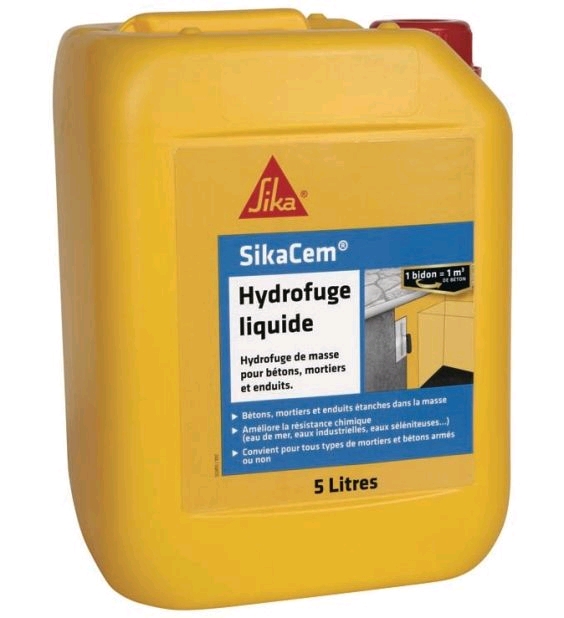 Sikacem Hydrofuge Liquide 5L