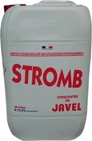 Javel 48° 12,5% chlore actif 20L