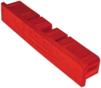 EMBOUT DE REGLE 100X18MM ROUGE