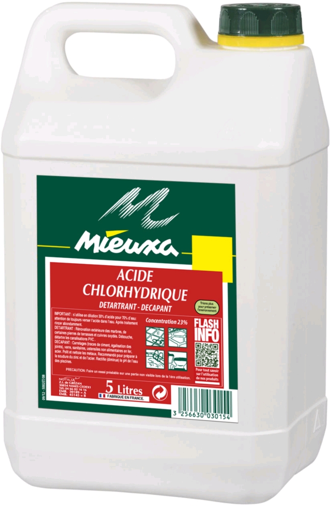 ACIDE CHLORYDRIQUE 5L SSK