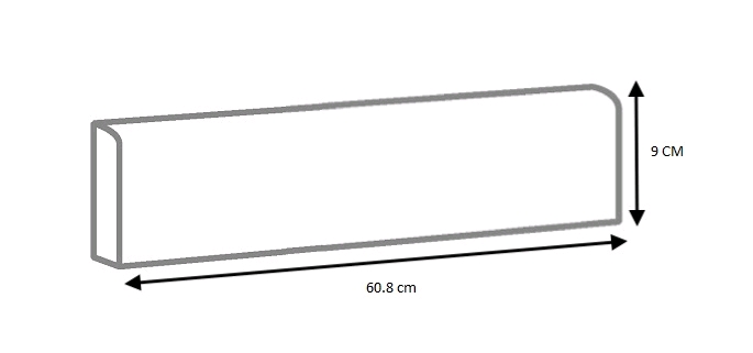 PLINTHE AZULIBER CLARENS 9X60.8