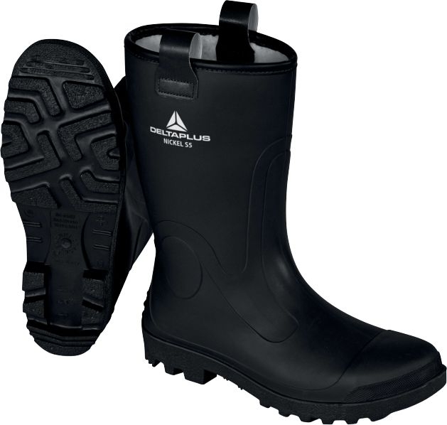 Demi Botte Fourré en PVC S5