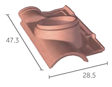 Tuile à Douille Diamètre 150 Galleane 12