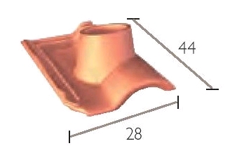 Tuile à Douille Diamètre 120 Gallo Romane GR13