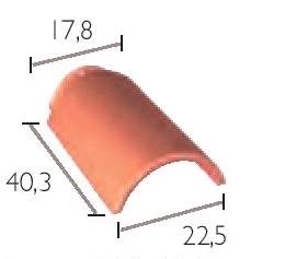 Faîtière / Arêtier à Emboîtement de 33