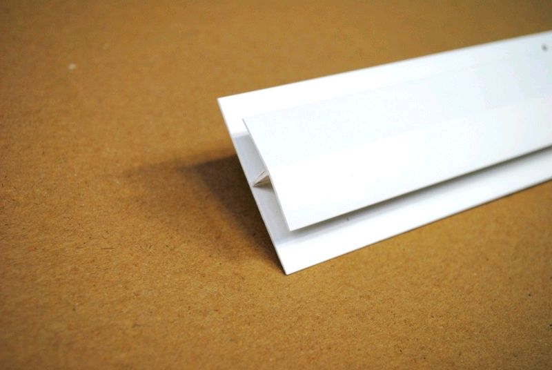 Profilé de Jonction PVC Longueur 4ml - Blanc