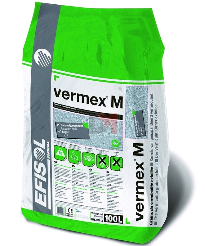 Vermex M sac de 100L Isolant plancher leger