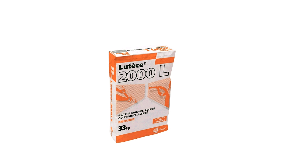 Plâtre manuel LUTECE 2000® Long sac 33kg