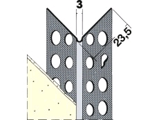 Cornière Angle Alu 9079 Pour Plaque de Plâtre