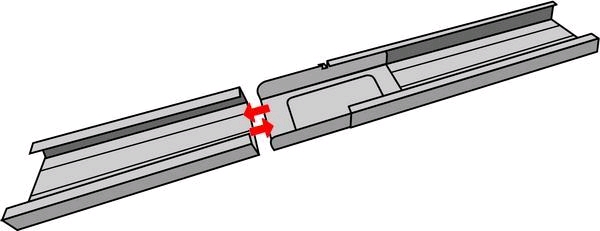 Raccord Eclisse Fourrure F47