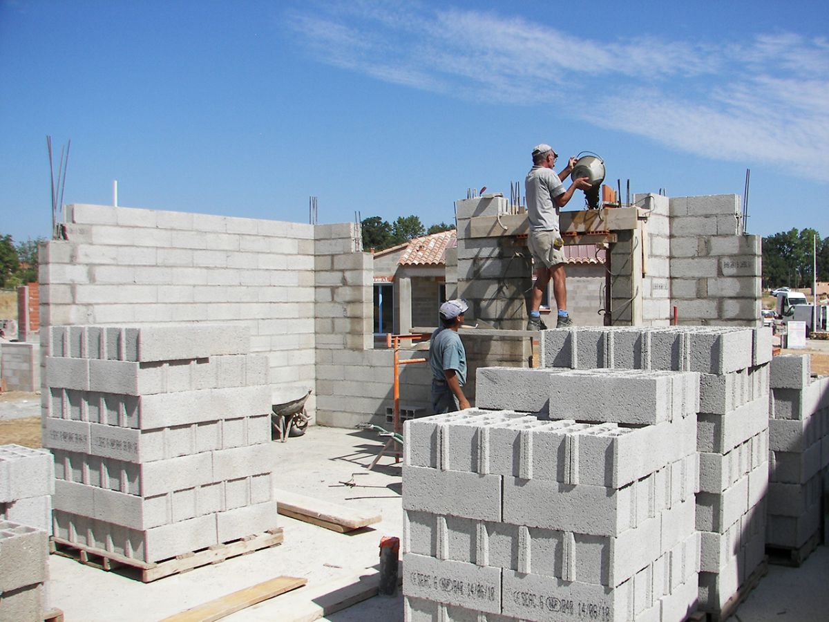 Blocs béton et briques Blocs béton